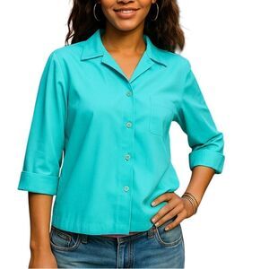 Blair Women’s Button Up Blouse Size Small